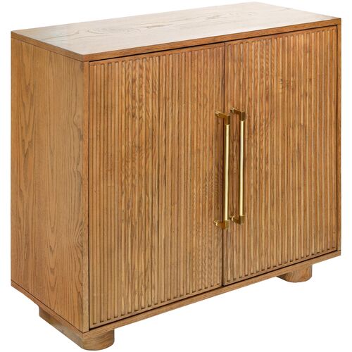 Lilura Wooden Cabinet, Brown