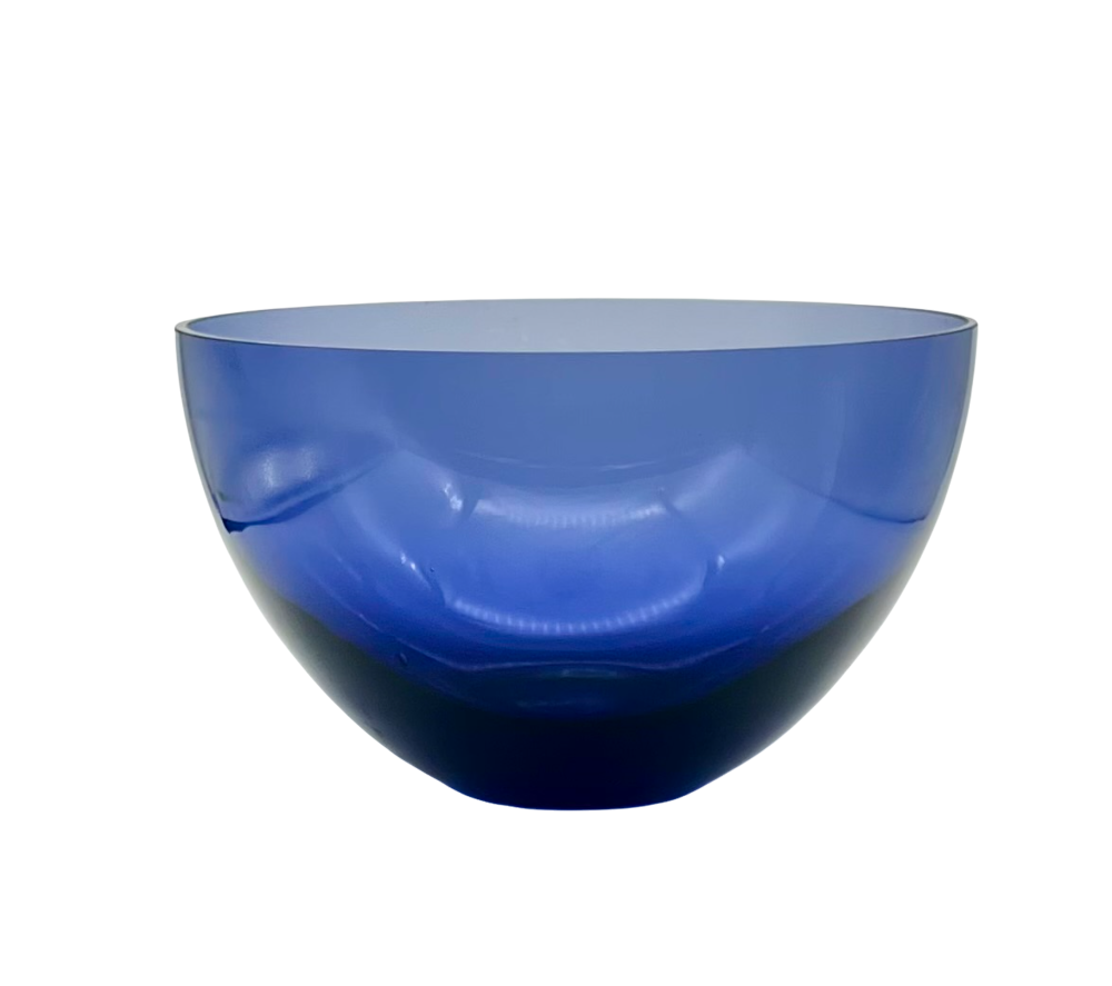 C. 1980s Blue Crystal Bowl~P77644570