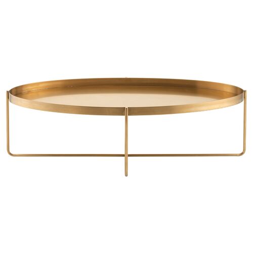 Yves Coffee Table, Gold~P77296370