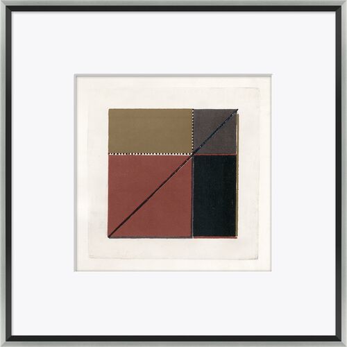 Bespoke by Baker, Euclids Geometry Drawing Series 3, 21.25" x 21.25"