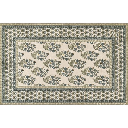 Jackson Hand Tufted Wool Rug, Green