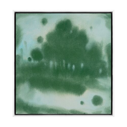 Laura Roebuck, Shady Trees 1 Painting, Framed Canvas Laura Roebuck, Shady Trees 1 Painting, Framed Canvas