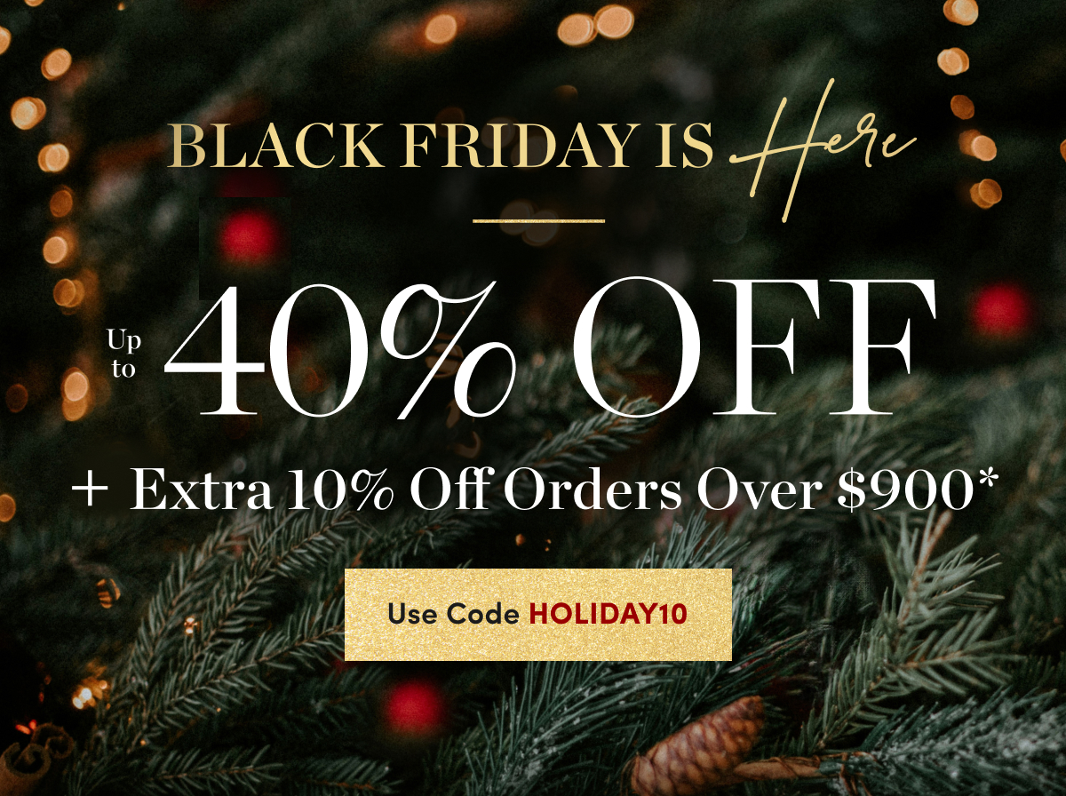 Up to 40 Percent Off Sitewide