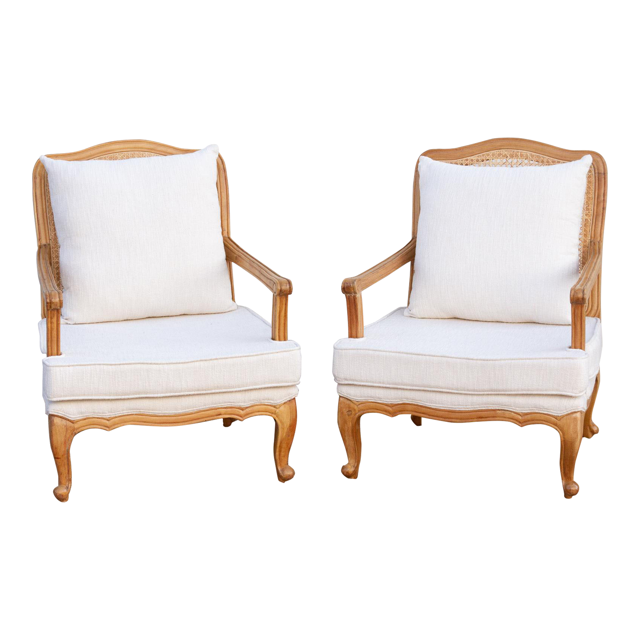 Pair of Provincial French Armchairs~P77698801