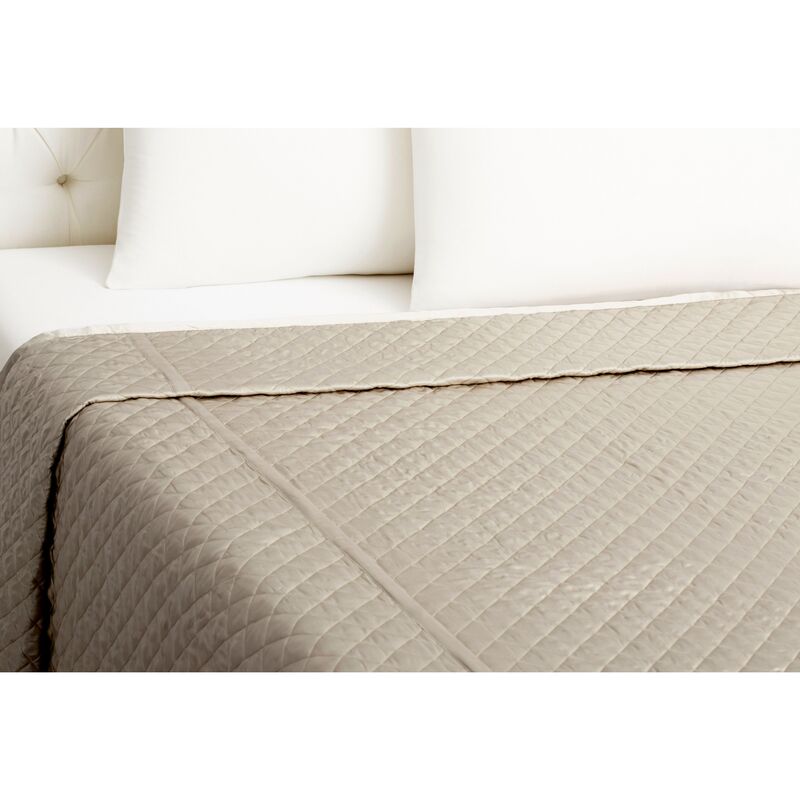 Quilted Coverlet, Smoke