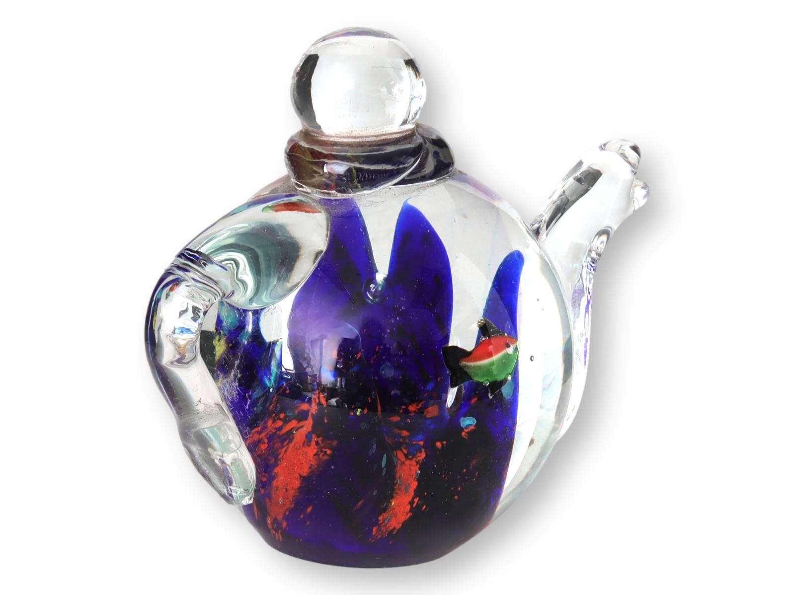 Murano Underwater Teapot Paperweight~P77705200
