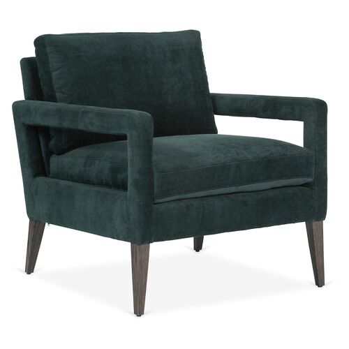 Landsgrove Chair, Emerald Velvet~P77552710