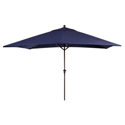 Rectangular Patio Umbrella, Navy~P46901453