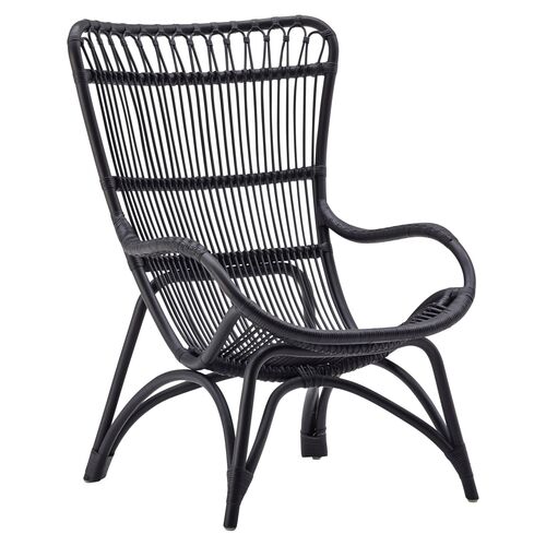Monet Lounge Chair, Black~P77497196