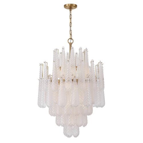 Ollie 16-Light Hand-Blown Glass Chandelier