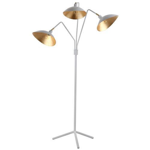 Aidan Floor Lamp, White~P60343444