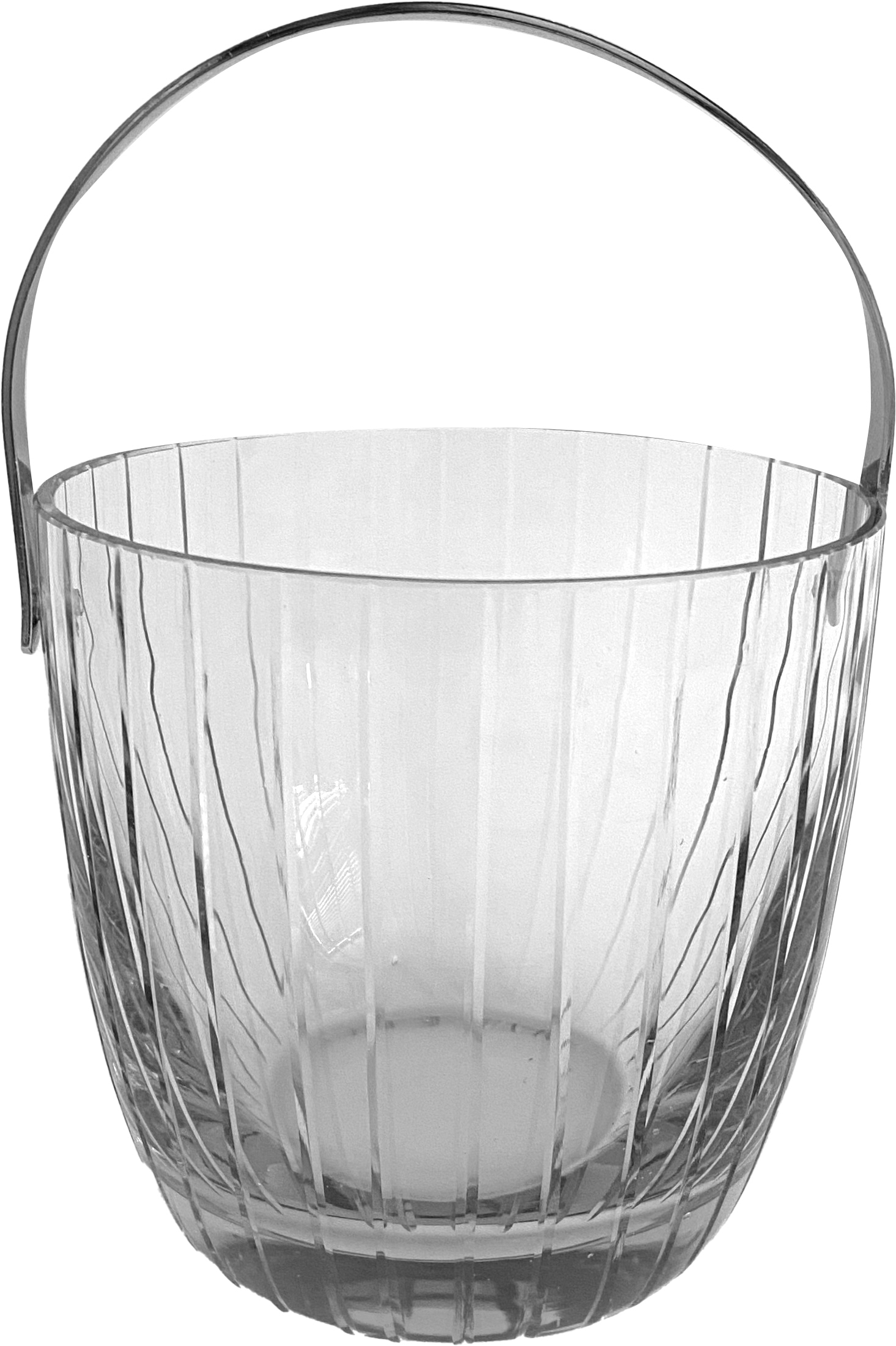 Mid-Century Crystal Ice Bucket~P77596213
