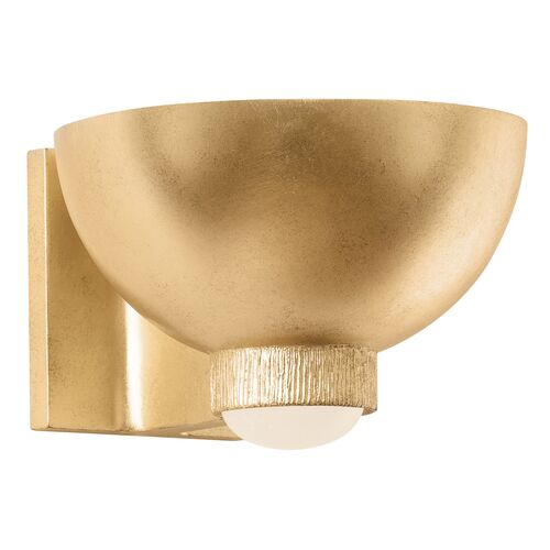 Adair Wall Sconce, Vintage Gold Leaf