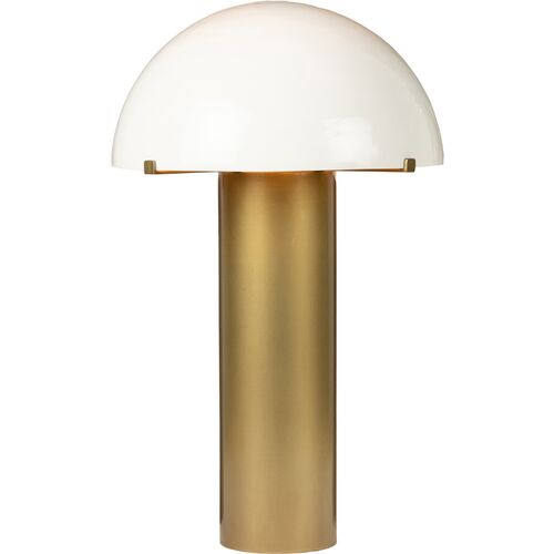 Kade Dome Table Lamp, Antique Brass~P111116630