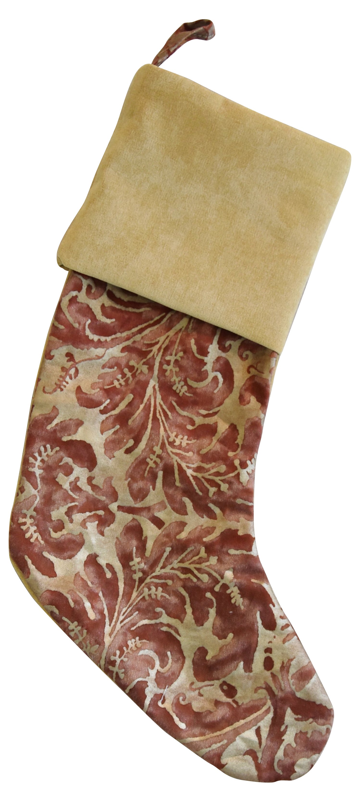 Italian Fortuny Christmas Stocking~P77397832