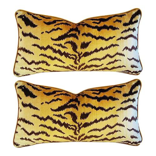 Scalamandre Le Tigre Tiger Pillows, Pr~P77606359