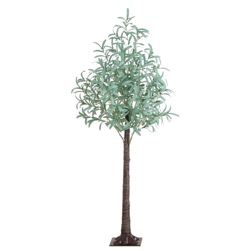 5ft. Lighted Artificial Olive Tree