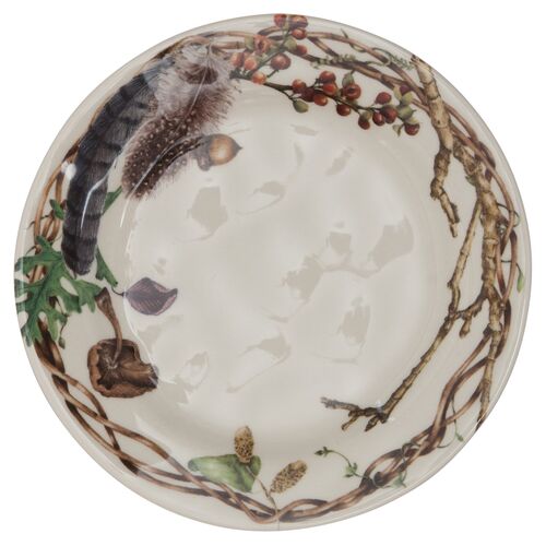 S/4 Forest Walk Party Plates, Ivory~P77298952