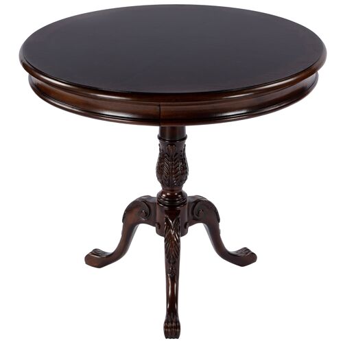 Tina Round Pedestal Foyer/Bistro Table