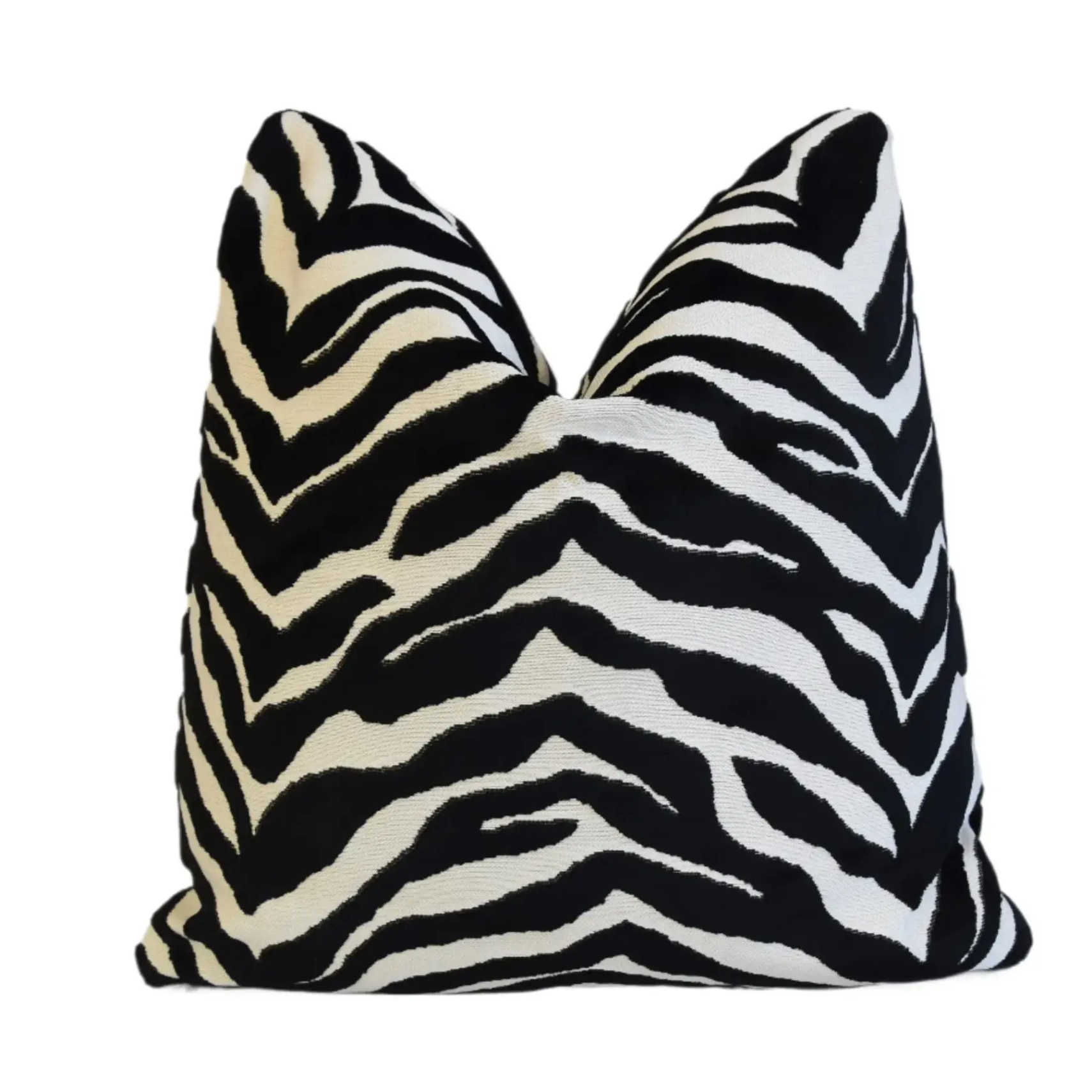 Designer Maxwell Fabrics Zebra Pillow~P77719098
