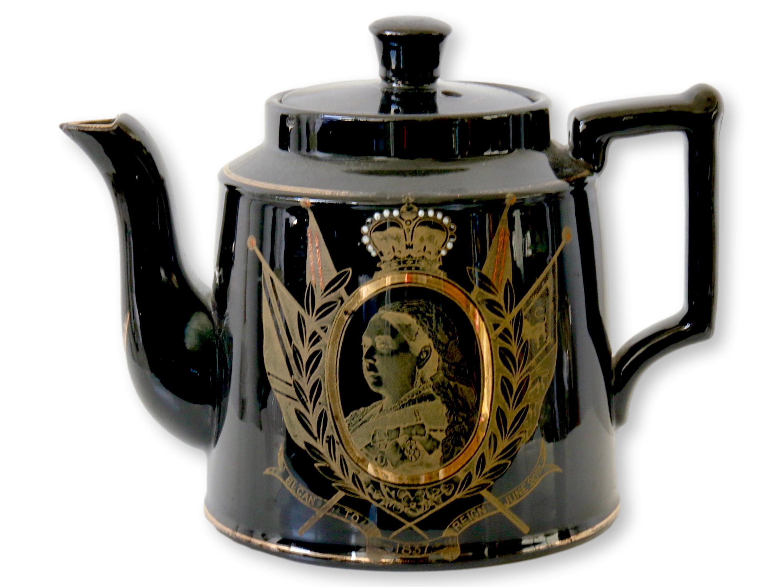 Queen Victoria Royal Jubilee Teapot~P77672418