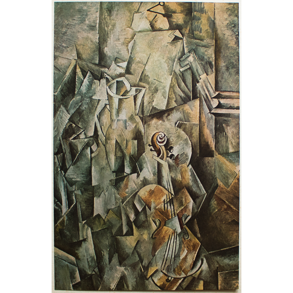 1940s Georges Braque, The Violin~P77552737