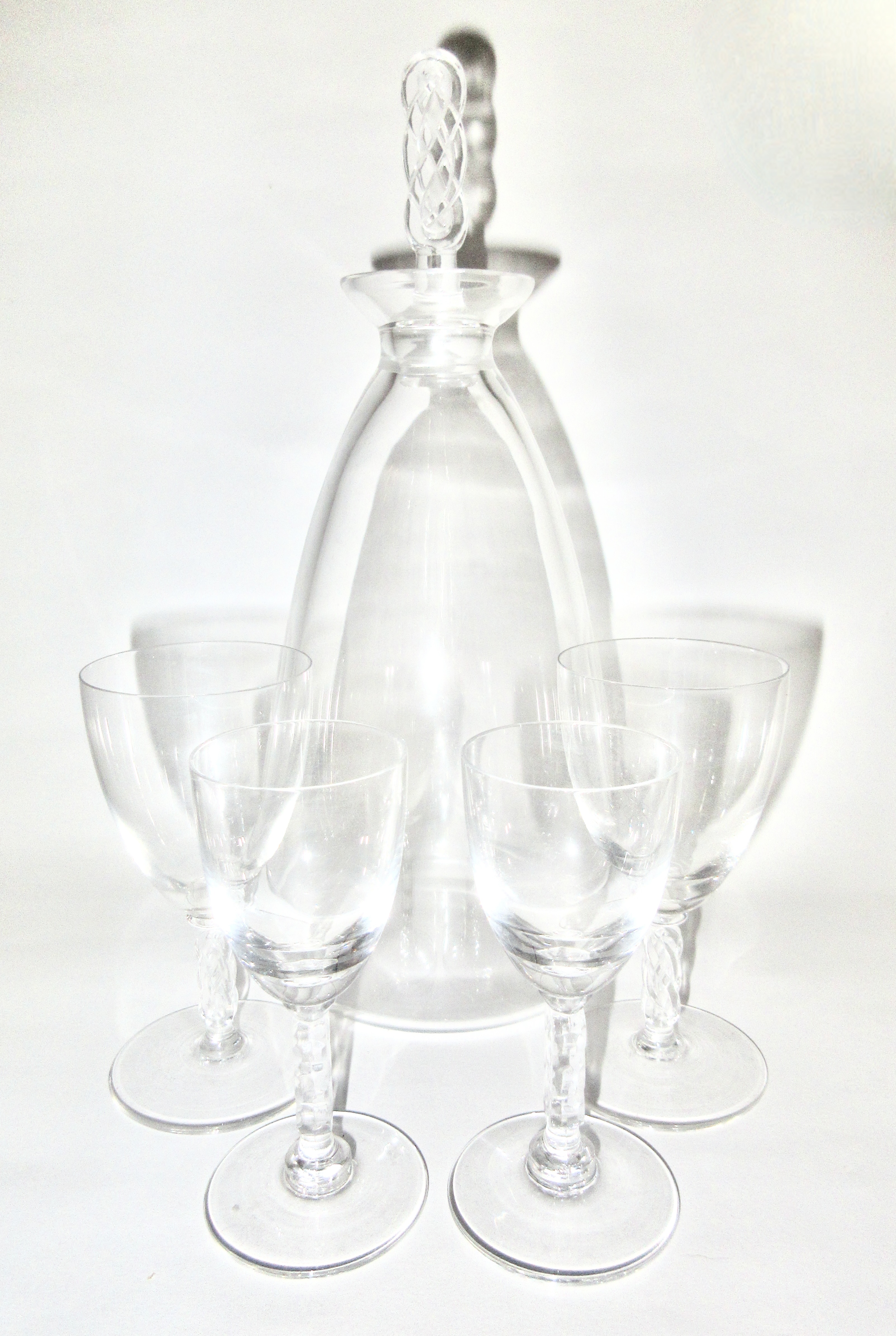 Lalique Guebwiller Decanter & Glasses~P77671843