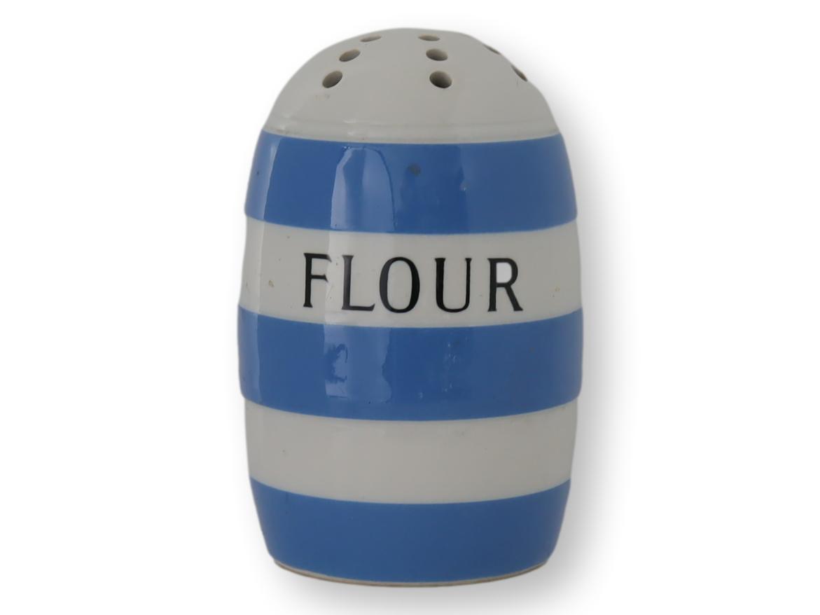 Midcentury Cornishware Flour Shaker~P77673187