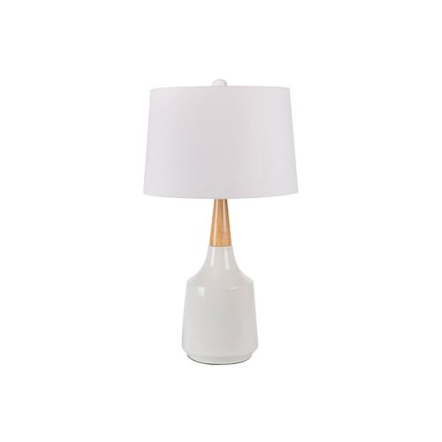 Walker Table Lamp, Light Wood~P76872493