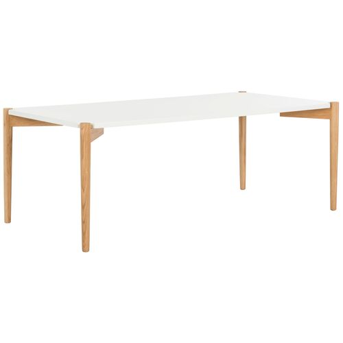 Oda Rectangular Coffee Table, White~P60366696