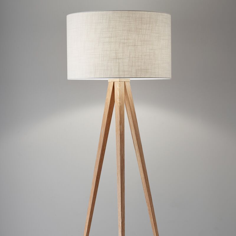 Dayle Tripod Floor Lamp Natural One, High End Tripod Floor Lamps