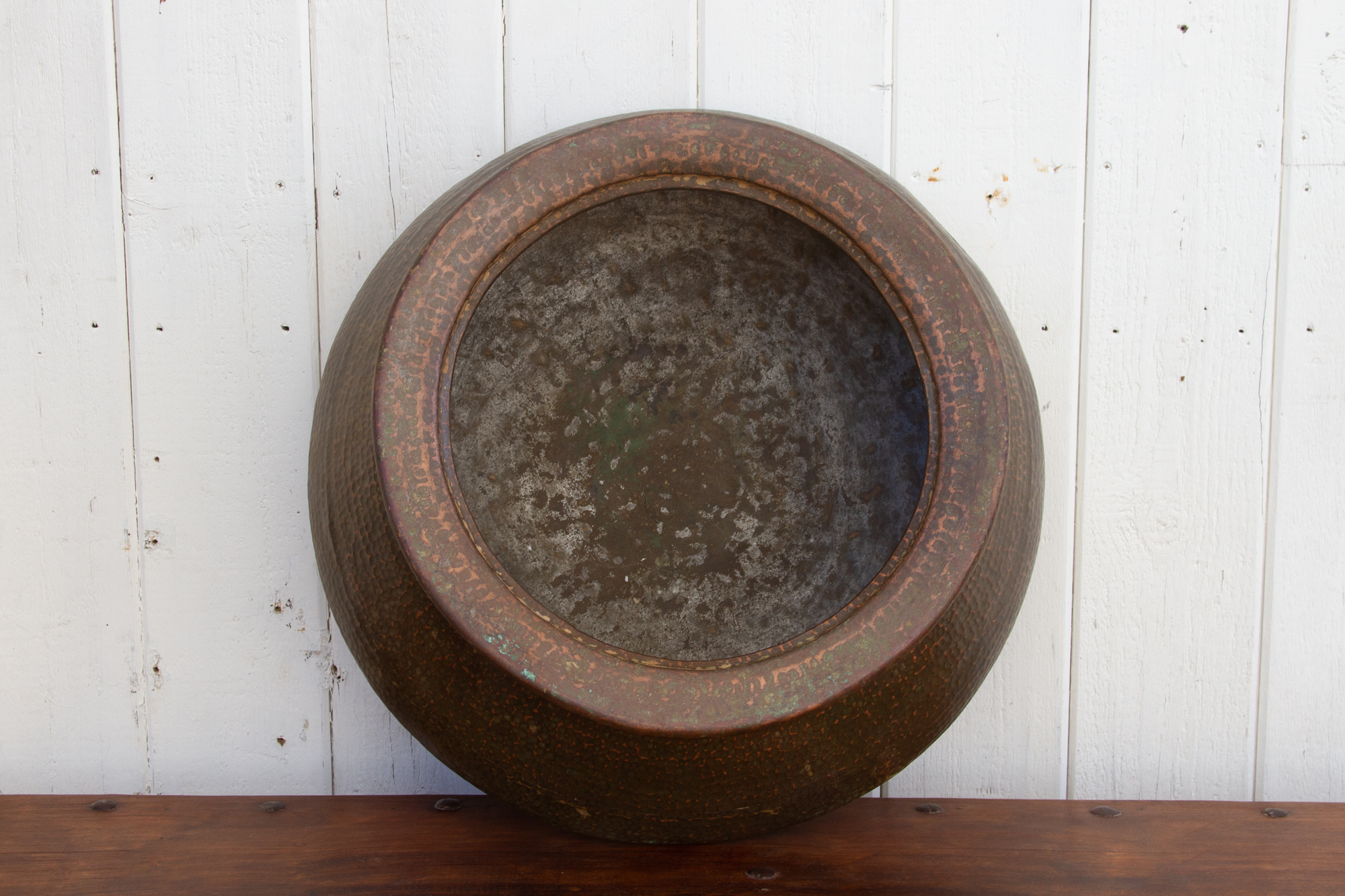 Antique Large Southern Indian Copper Pot~P77678680