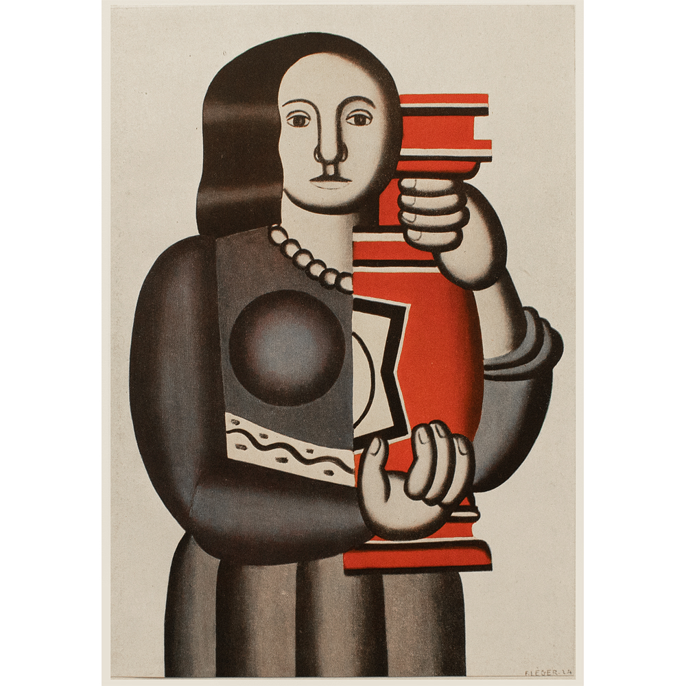 1948 Fernand Léger "The Woman With Vase"~P77564236