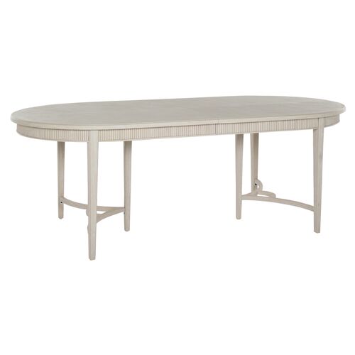 Whitlock Cerused 86" Dining Table, White~P111111688