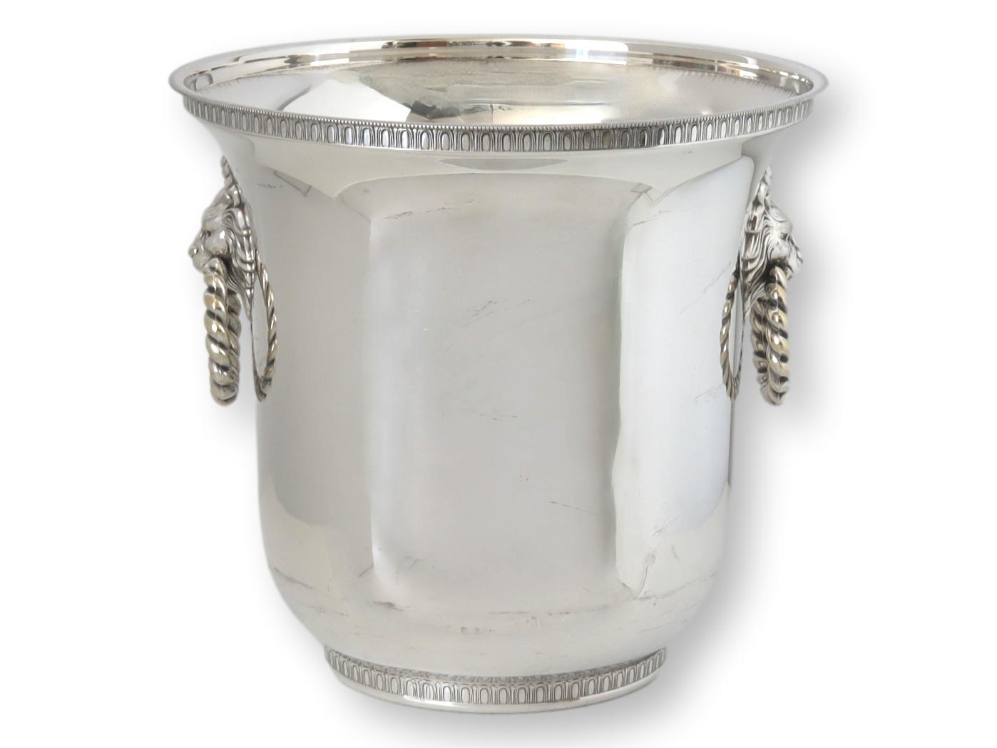 French Silver-Plate Champagne Bucket~P77679981