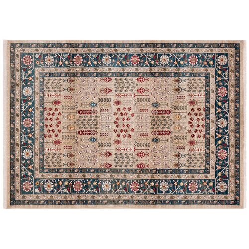 Margaux Rug, Beige/Navy