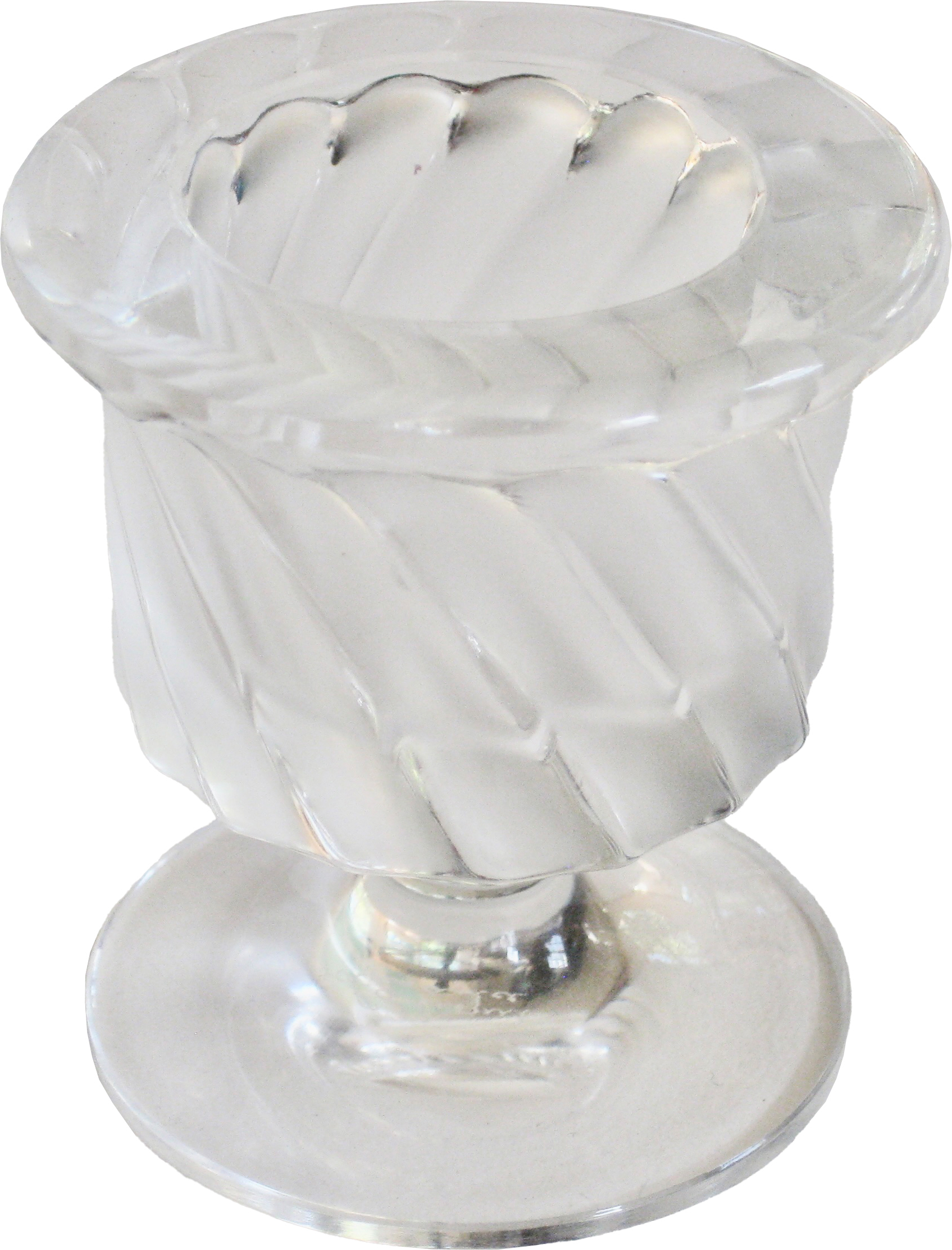 Lalique French Art Deco Swirl Urn~P77663078