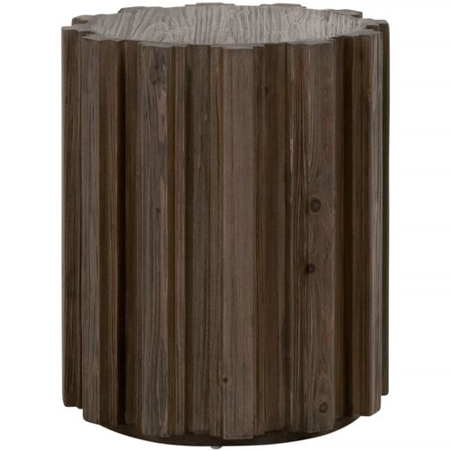 Jean Accent Table, Drift Brown Pine