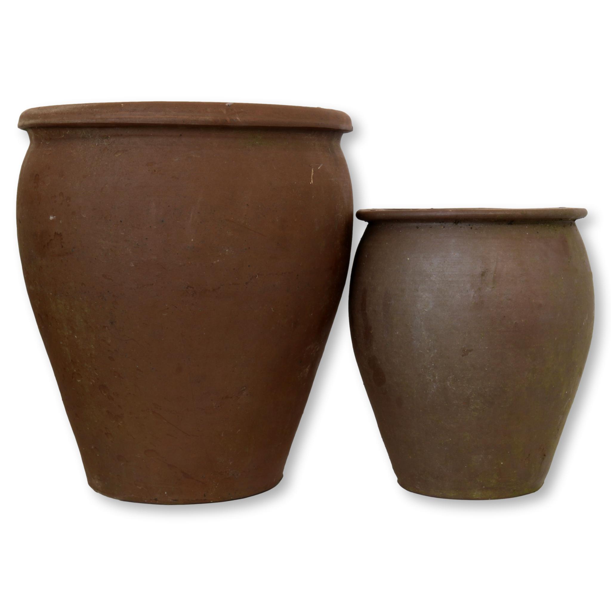 Antique French Heavy Confit Pots, Pair~P77626325