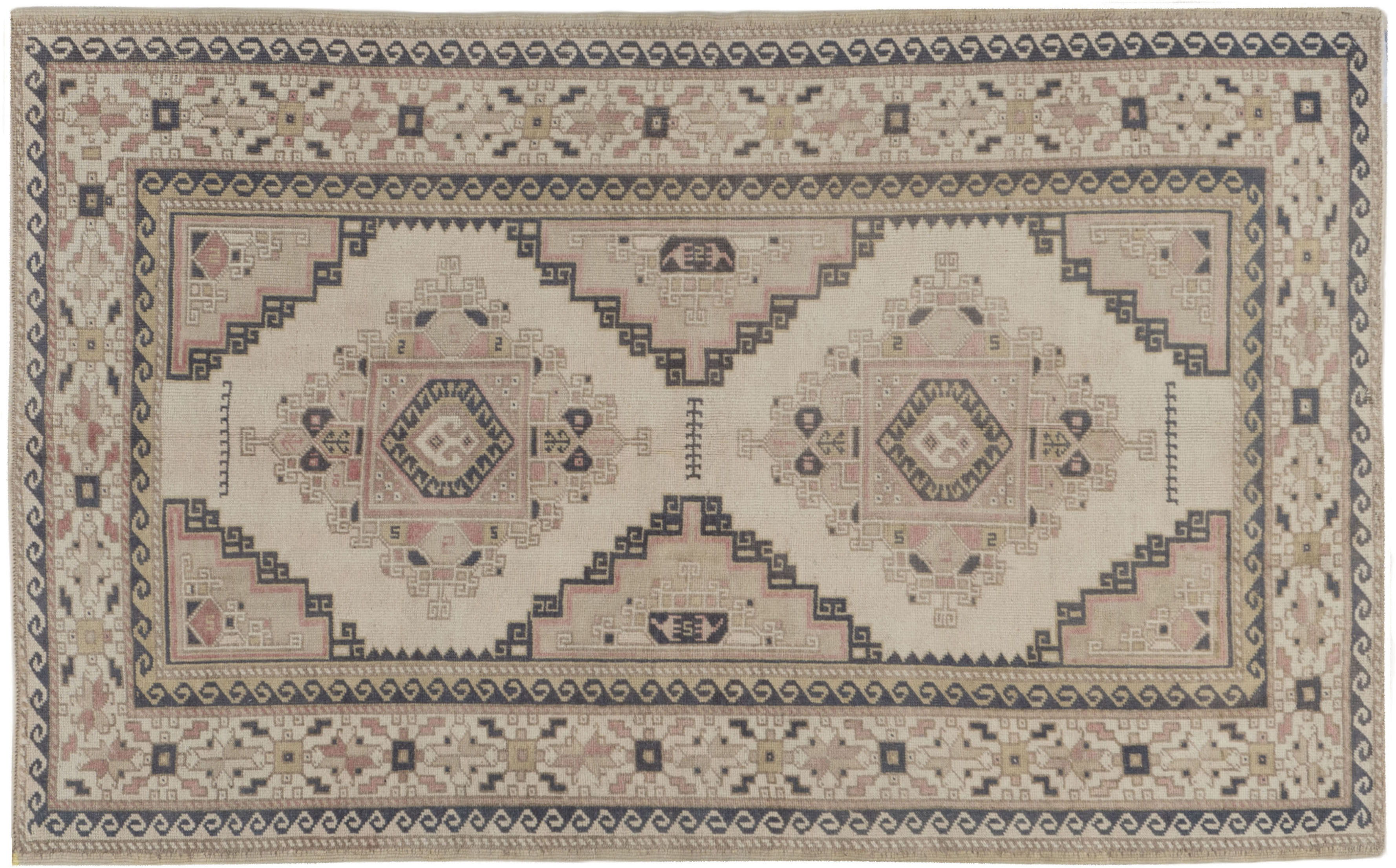 Turkish Oushak Area Rug 3'10 X 6'2~P77670744