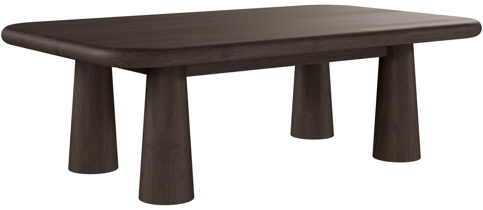 Salcombe Coffee Table, Mocha Oak