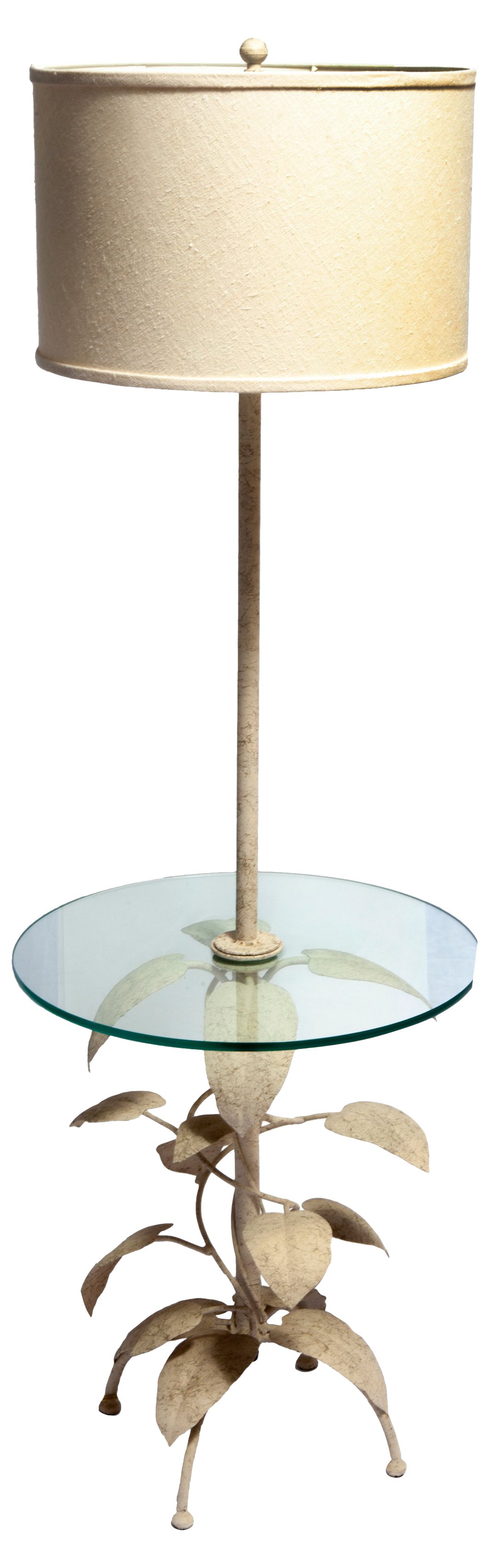 Eric Cooper Floor Lamp w/ Glass Table~P77459141