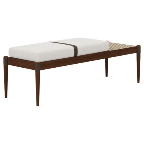 Callisto Cane/Boucle Bench