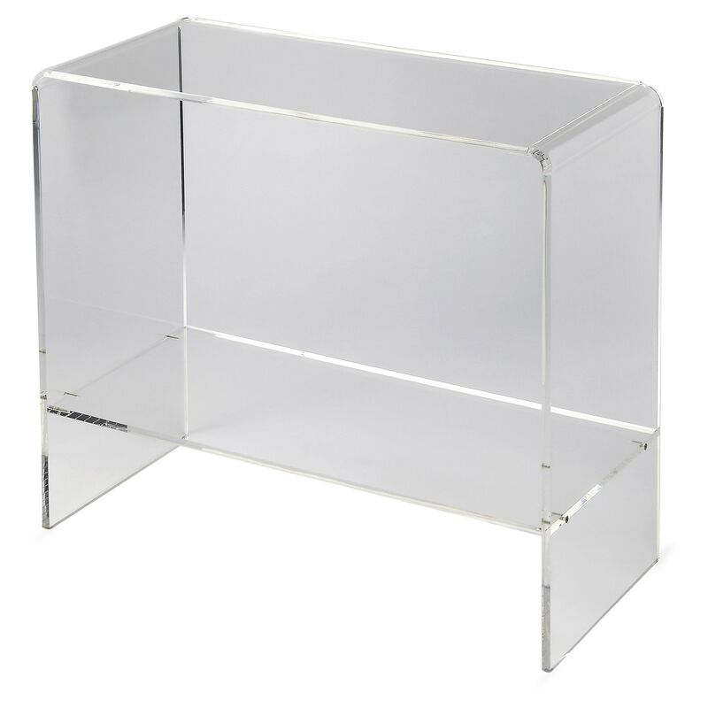 Maben Acrylic Console, Clear