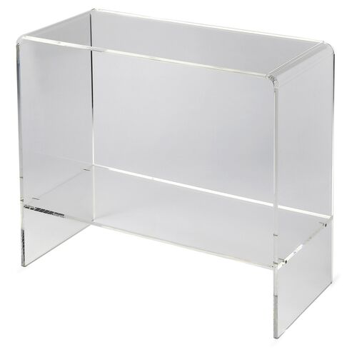 Milly Acrylic Console, Clear~P77360475