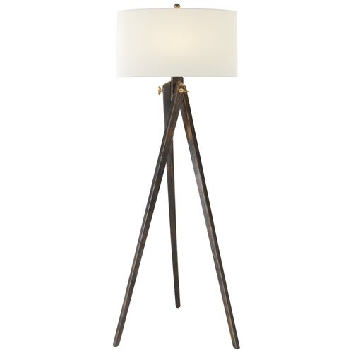 York Floor Lamp, Tudor Brown Stain~P75217993