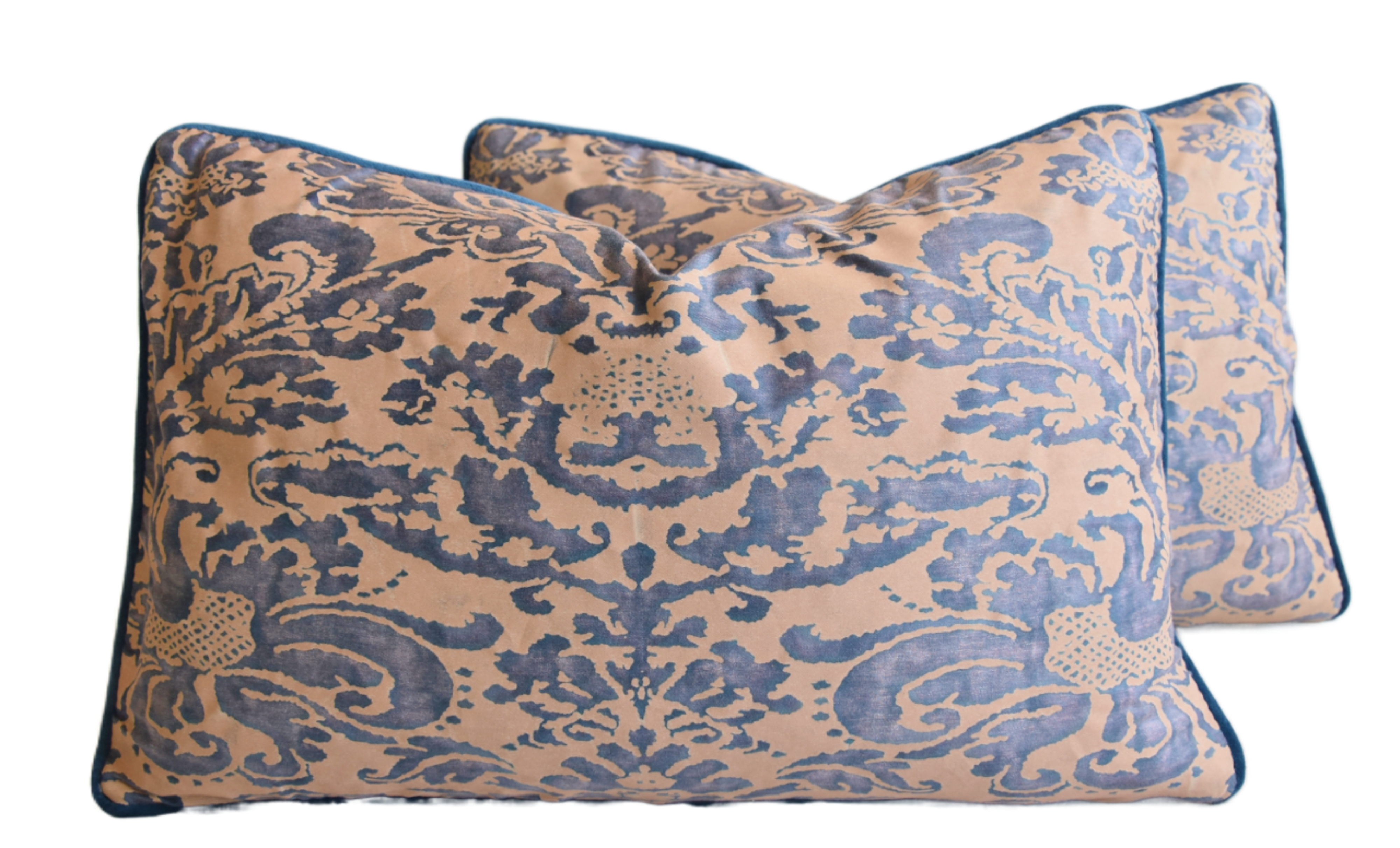Italian Mariano Fortuny Pillows, Pair~P77667055
