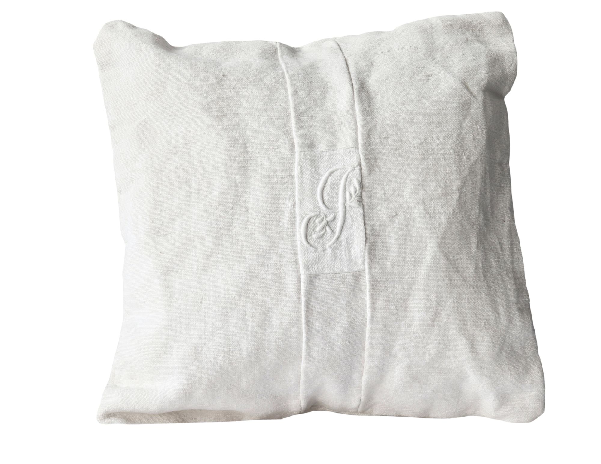 French Linen Petite Baby Pillow "G"~P77699841