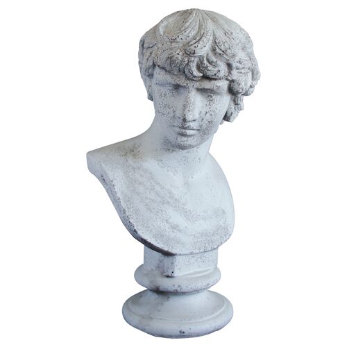 Antinous Bust, Cathedral White~P77141994