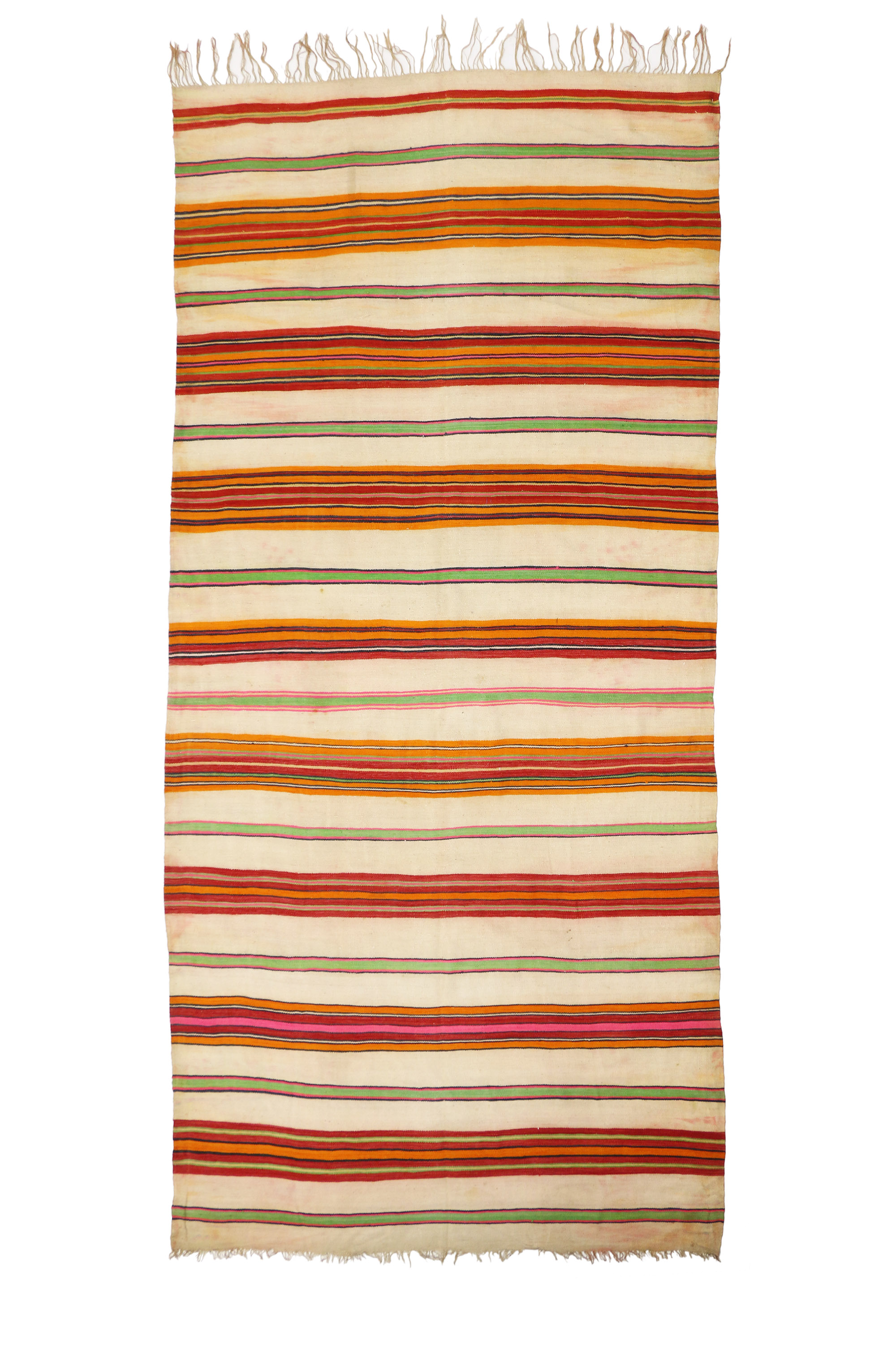 Moroccan Striped Kilim, 6'4" x 13'8"~P77449669